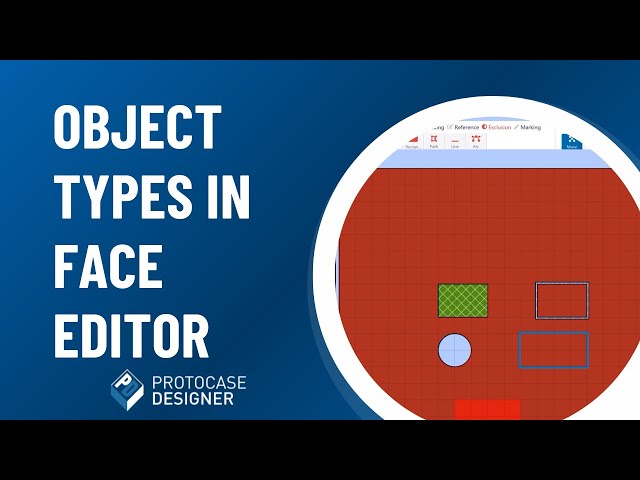 Protocase Designer - Overview of Objects in Face Editor