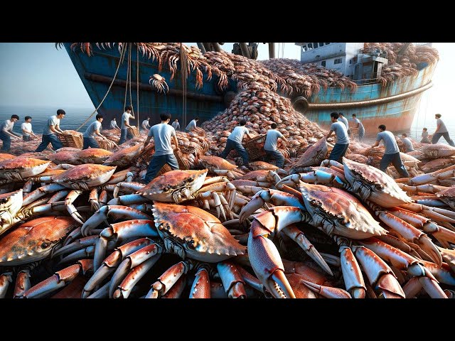 American Fishermen Catch Billions Of Big Crabs And Lobster This Way