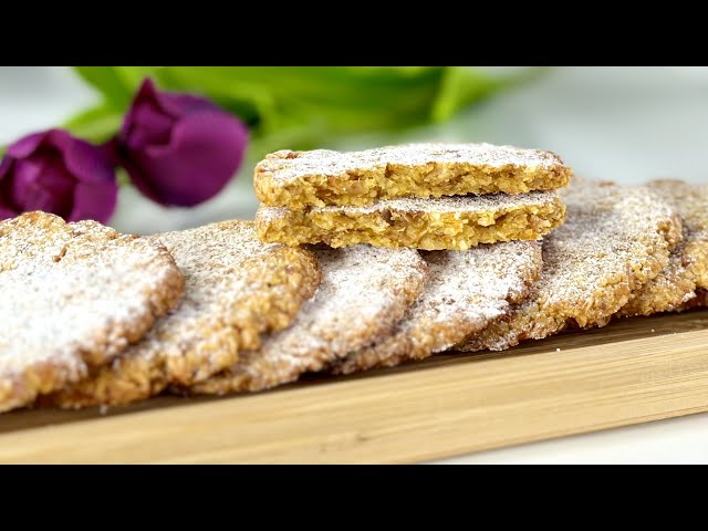 Cookies without flour, eggs and sugar! Only healthy ingredients!