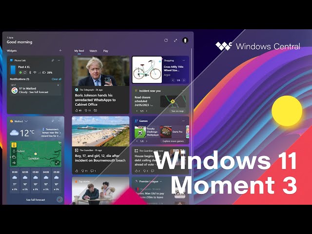 Windows 11 June 2023 Update - Official Release Demo (Moment 3)