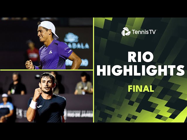 Sebastian Baez vs Mariano Navone in All-Argentine Final! 🏆 | Rio 2024 Final Highlights