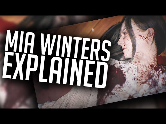 Mia Winters Explained Resident Evil Village - Resident evil 8 Analysis