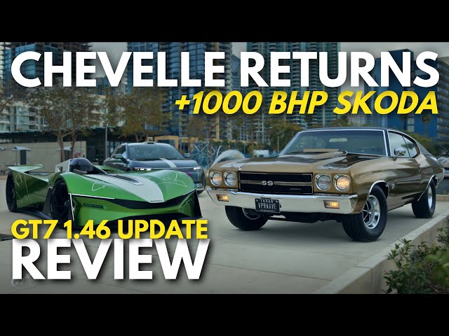 Chevy Chevelle Returns & A Free Afeela | GT7 1.46 April Update Review | Cars, Events, Scapes & Swaps