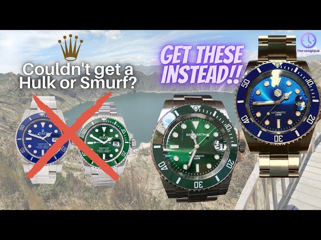 Rolex Hulk and Smurf discontinued... Get one of these instead!