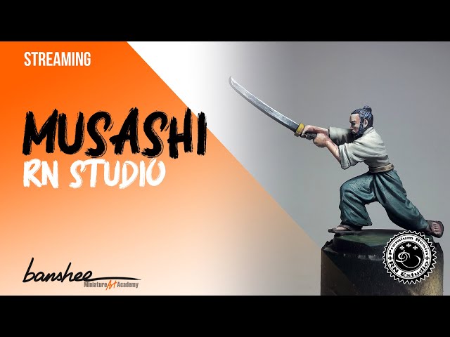 How to Paint Miniatures: Musashi from RN Studio! Miniature Art Academy