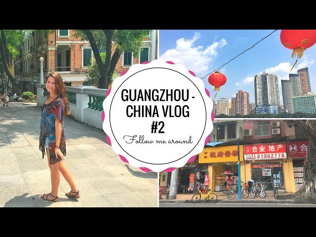 GUANGZHOU Vlog #2 | Mein erstes Mal in CHINA | Follow me around