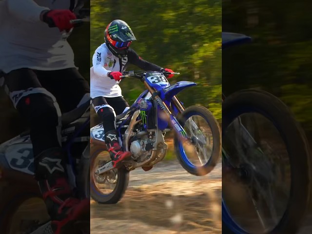 Brian Deegan Rips His YZ450F In The Sand! #dirtbikes #thedeegans #shorts #trending #fyp #viral #450f