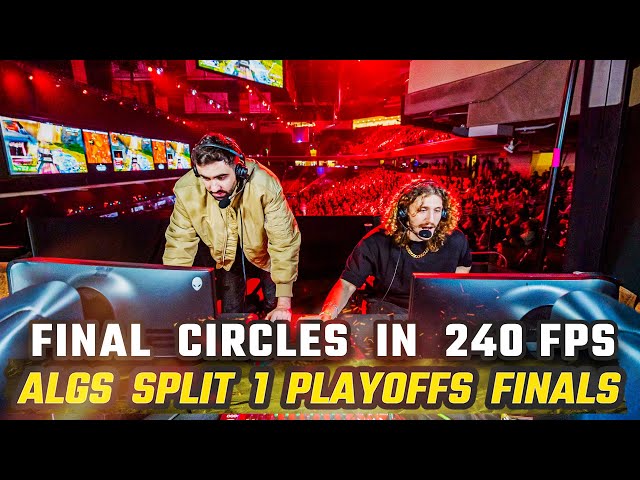 ALGS GRAND FINAL CIRCLES, CLUTCH AND WINS BUT IN 240 FPS ... - B Stream NiceWigg Watch Party