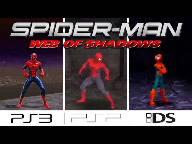 Comparing Every Version of Spider-Man: Web of Shadows
