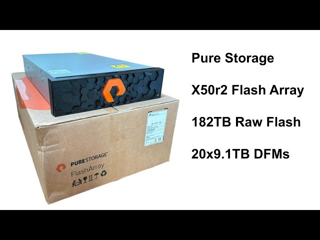 Pure Storage 182TB flash array X50r2