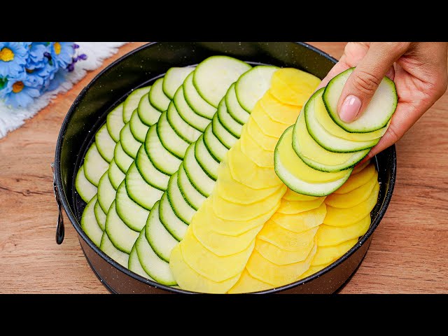 Do you have zucchini and potatoes? Make this simple and amazingly delicious recipe!