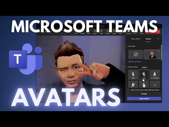 Avatars for Microsoft Teams | How to create, use & configure for admin 😏