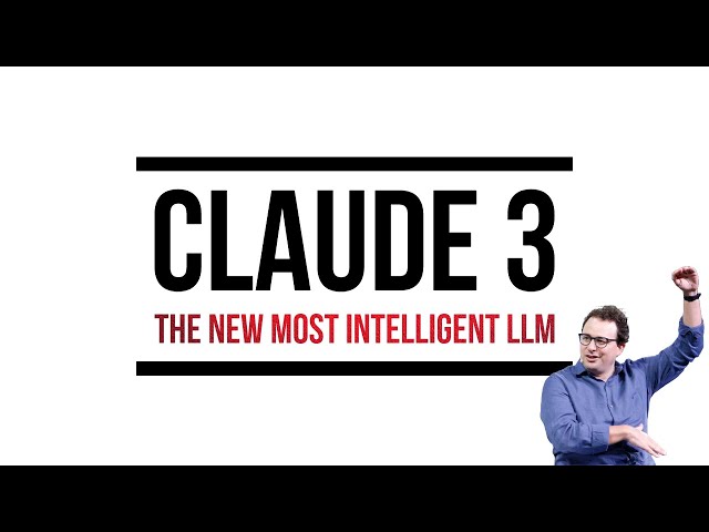 The New, Smartest AI: Claude 3 – Tested vs Gemini 1.5 + GPT-4