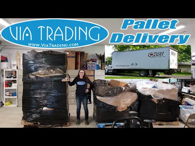 Via Trading Pallet Delivery - How does it get delivered to my place? - What did I get? - Reselling
