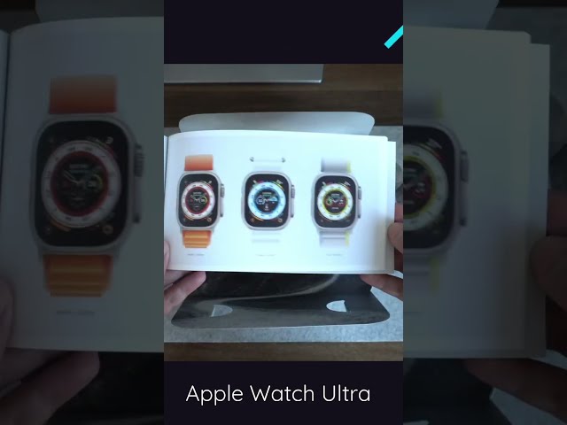 Apple Watch Ultra Trail Blue Unboxing