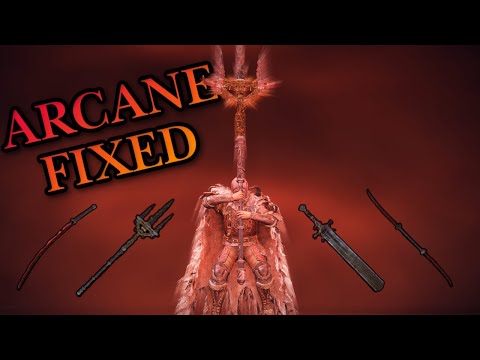Elden Ring: Arcane Weapons Are Incredible Now! [Damage Scaling Fixed]