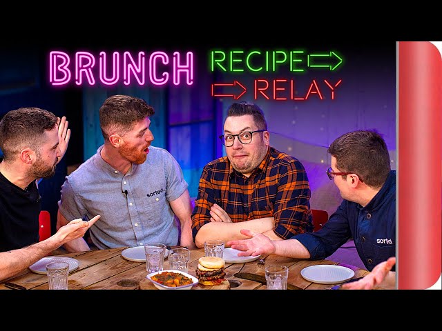 BRUNCH Recipe Relay Challenge!! | Pass it On S2 E9 | Sorted Food