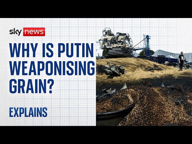 Ukraine War: Why is Putin weaponising grain?