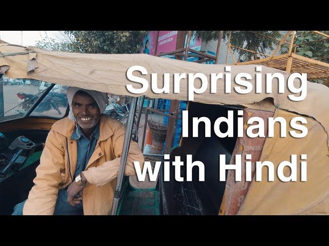 Foreigner Surprising Indians with Hindi (WARNING Smiles Galore!)