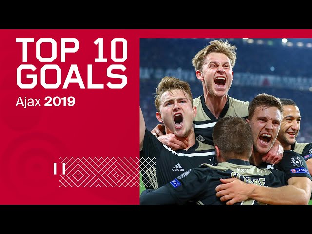TOP 10 GOALS - Ajax in 2019