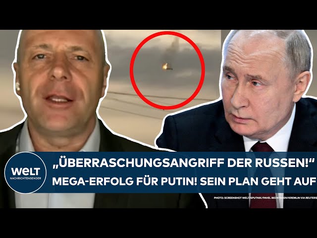 UKRAINE-KRIEG: Desaster für Putin! "Das ist ein schwerer Verlust!" Langstreckenbomber abgeschossen!