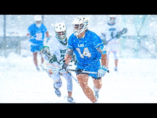 The Day A BLIZZARD Took Over College Lacrosse
