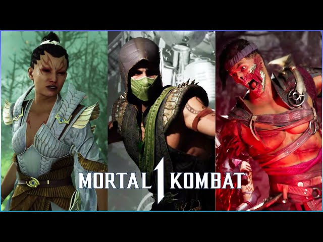 REPTILE, HAVIK and ASHRAH Reaction! EVO 2023 | Mortal Kombat 1