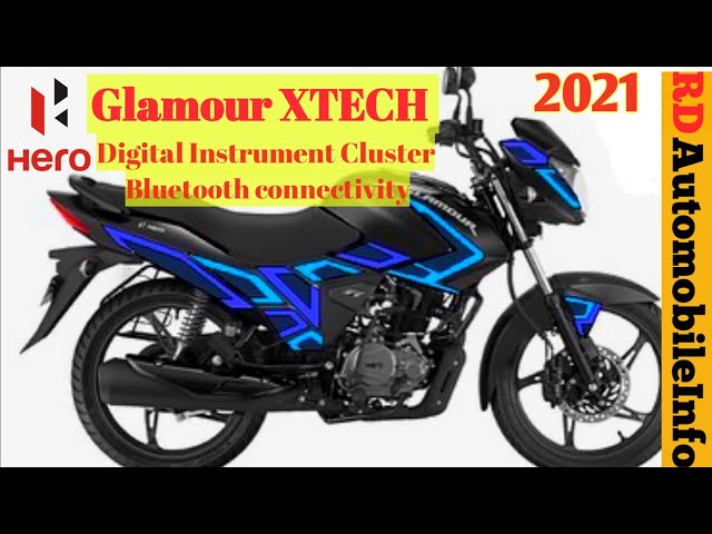 Hero Glamour Xtec 125 2021 Launch New Features_Digital Meter_Bluetooth Connectivity_RDAutomobileInfo