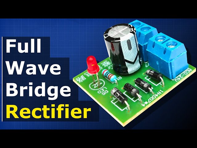 Full Wave Bridge Rectifier + Capacitor filters +  half wave rectifier