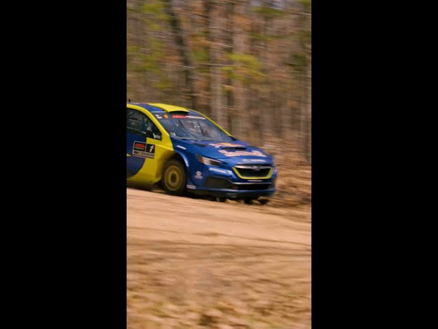 It's a good day to go fast at the 100 Acre Wood Rally with Subaru Motorsports