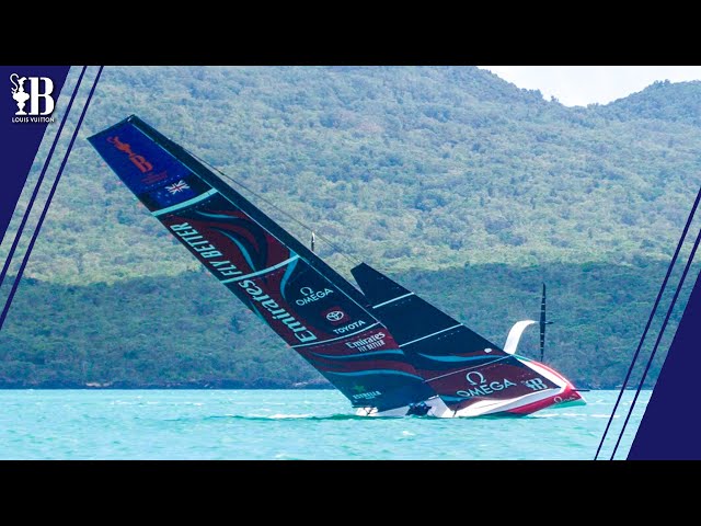 KIWIS SUFFER CONTROL ISSUE | Day Summary - 18th January | America's Cup