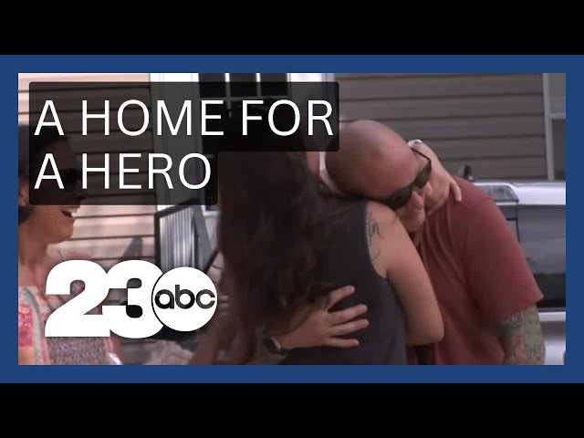 Veteran gifted new home, no mortgage