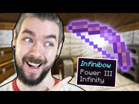 I Got A Bow With INFINITE Ammo In Minecraft - Part 17