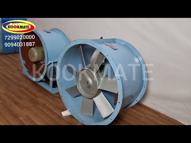 Commercial Axial flow fan manufacturers | Kitchen exhaust system | ducting | Hood fresh air system