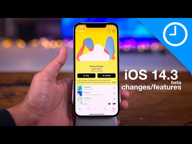 iOS 14.3 beta top changes and features!