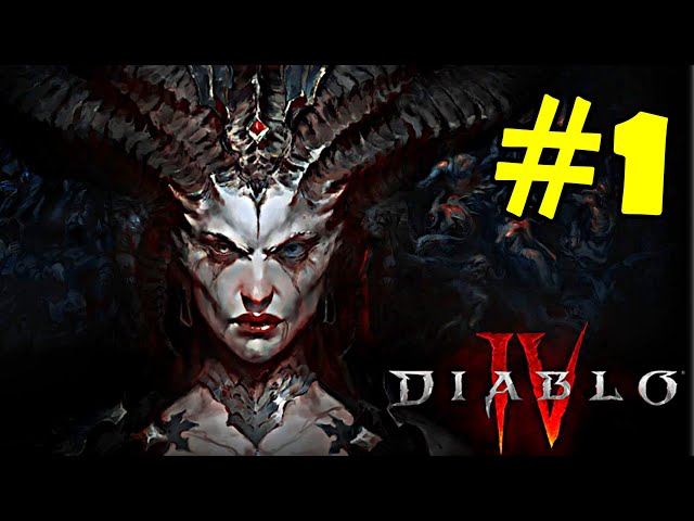 Diablo 4 Gameplay Walkthrough Part 1 Full Beta PC/Xbox/PS5 [Ultra 4K] IV