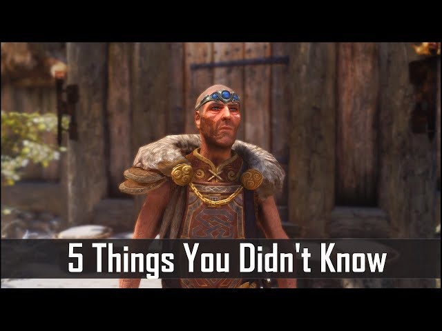 Skyrim: 5 Things You Probably Didn't Know You Could Do - The Elder Scrolls 5: Secrets (Part 9)