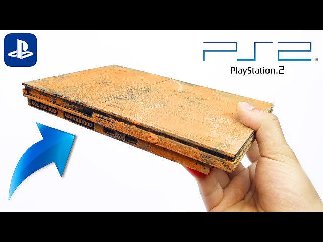 Restoring a Junk PlayStation 2 Slim - Can It Be Done ? Retro Console Restoration