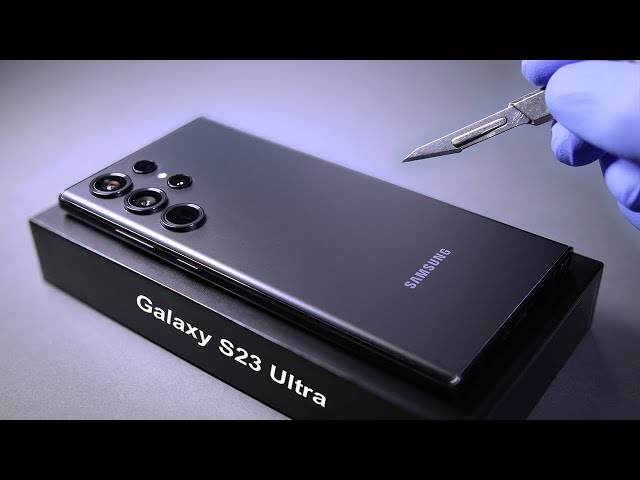 Samsung Galaxy S23 Ultra Unboxing - ASMR