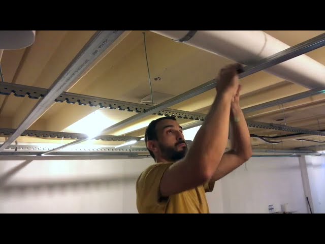 ✅ Learn how to create a drywall ceiling with a double metal frame using Sierra Profile and TC47