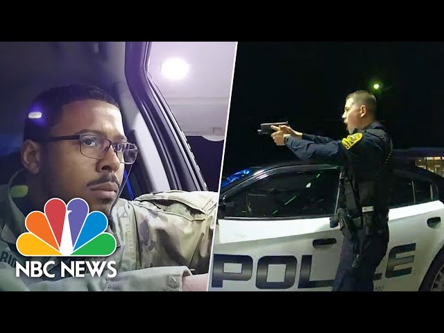 WATCH: Police Pull Guns On Afro-Latino Army Officer In Traffic Stop | NBC News