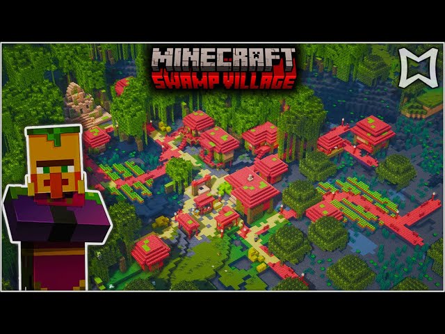 ► What Might The New Swamp Villages Look Like In Minecraft | Timelapses