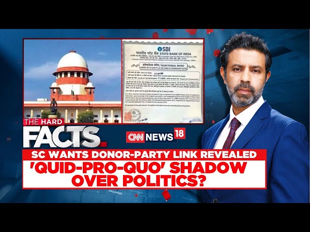 ‘Electoral Bond Number Has To Be Disclosed By SBI’: SC Issues Notice To Bank | English News | News18