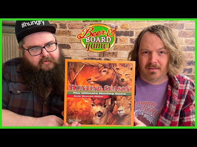 Hunting Season: Actually a GOOD GAME?? | Beer and Board Games