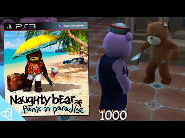 Naughty Bear: Panic in Paradise (PS3 Gameplay) | Forgotten Games