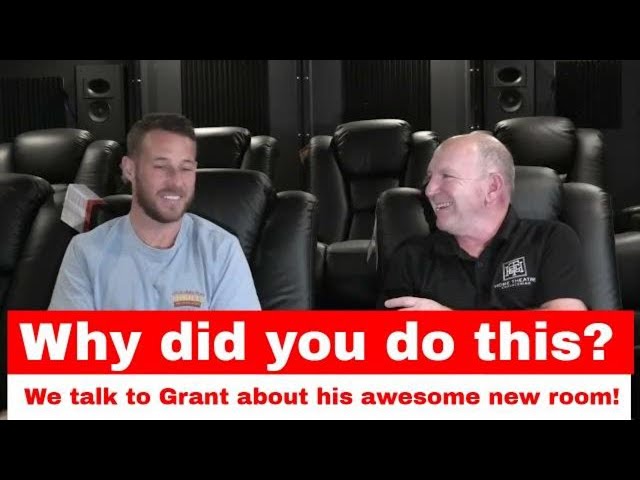 Tour Grants new Home Theatre room and listen to his side of the story!