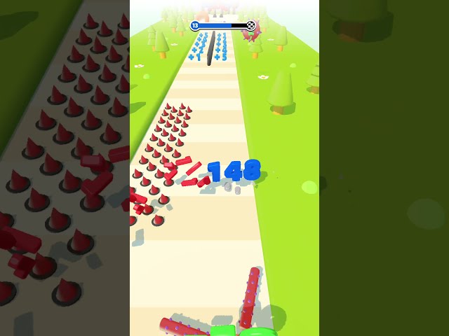 Number Run 3D 🔢 13-14 Levels Gameplay Walkthrough | Best Android, iOS Games