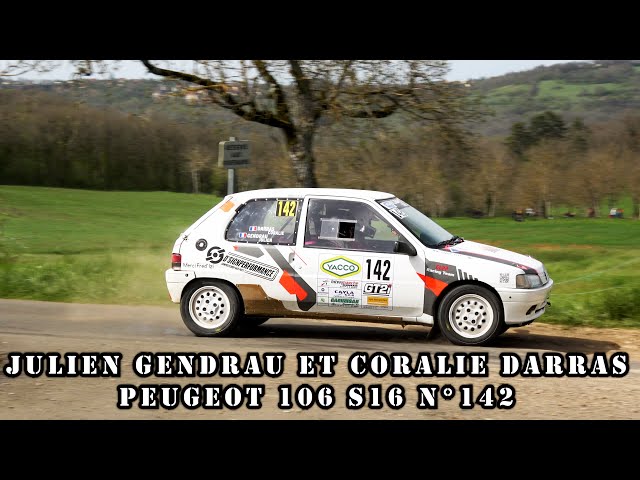 Rallye Terre des Causses 2024 - Peugeot 106 S16 N°142 - Julien GENDRAU et Coralie DARRAS