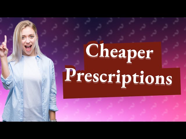 Are prescriptions cheaper on Amazon Pharmacy?
