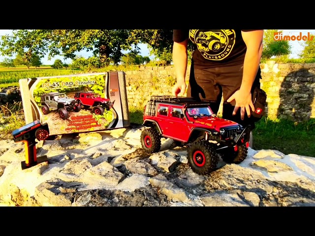 DF Models DF-4S PRO Crawler RTR Unboxing by D-Edition TV